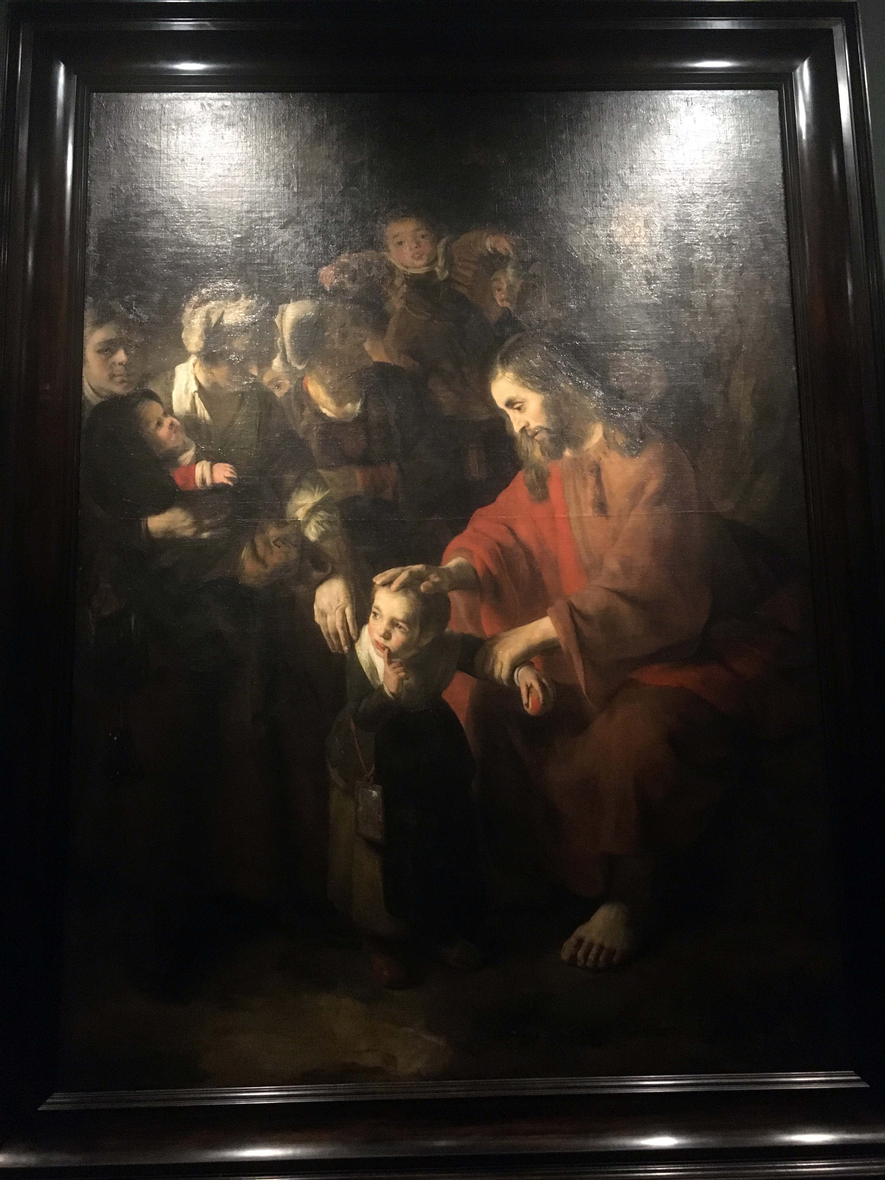 Nicolaes Maes Jesus Blessing
